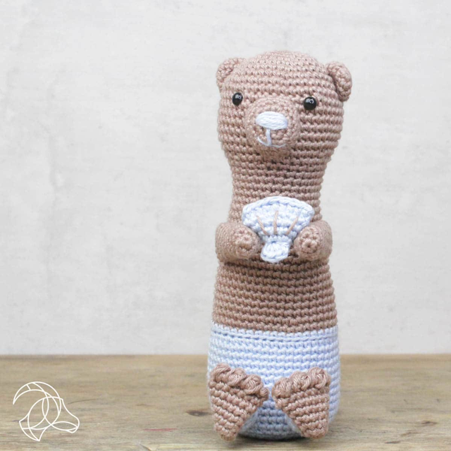 Häkelset Otter Otis