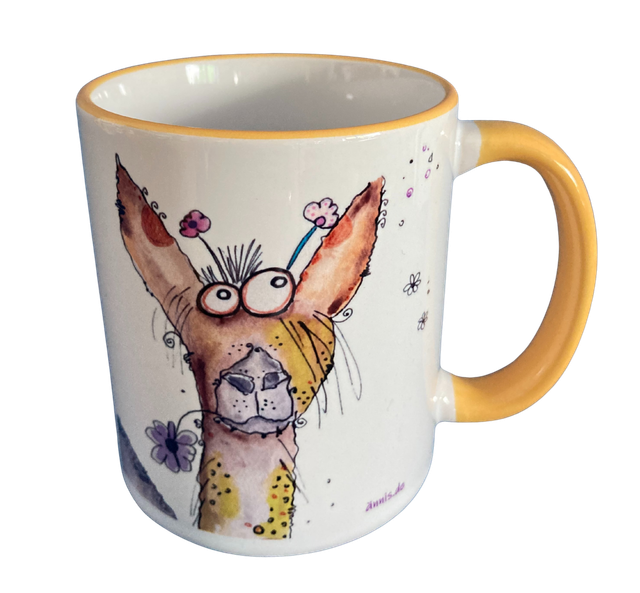 Keramiktasse "Alpaka"