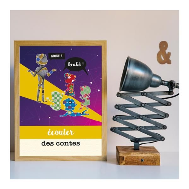 Affiche " Écouter des contes"