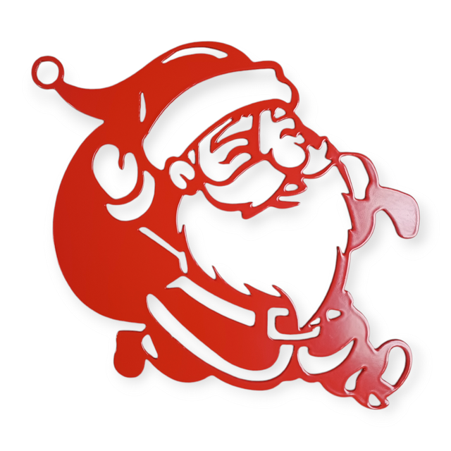 Merry Santa Plaque