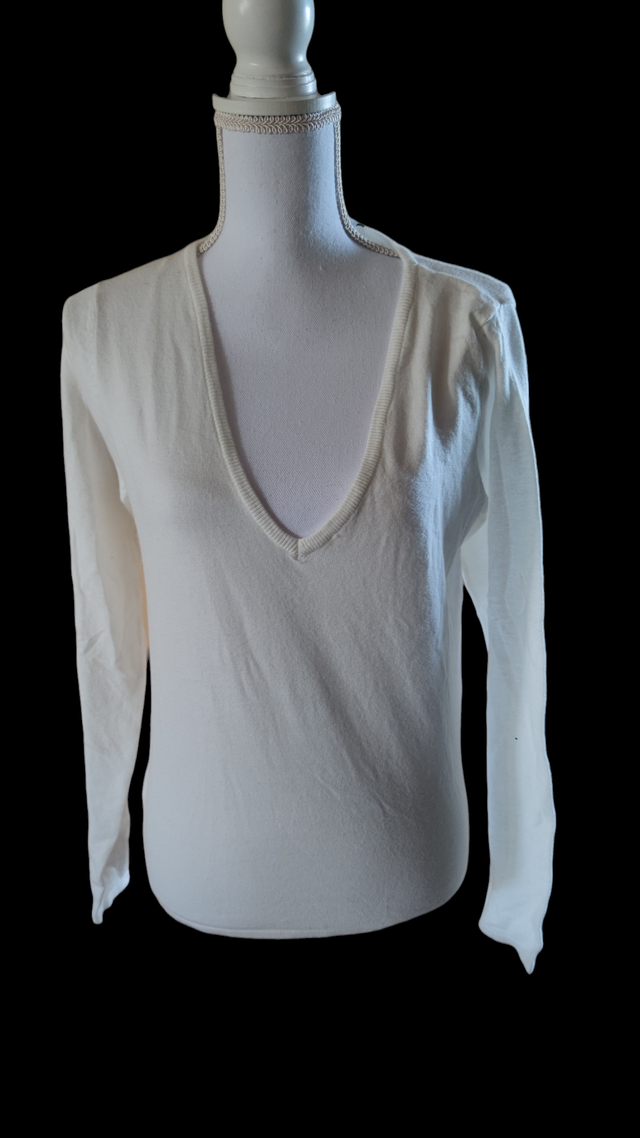 Pull ivoire taille M (Brave Soul) 