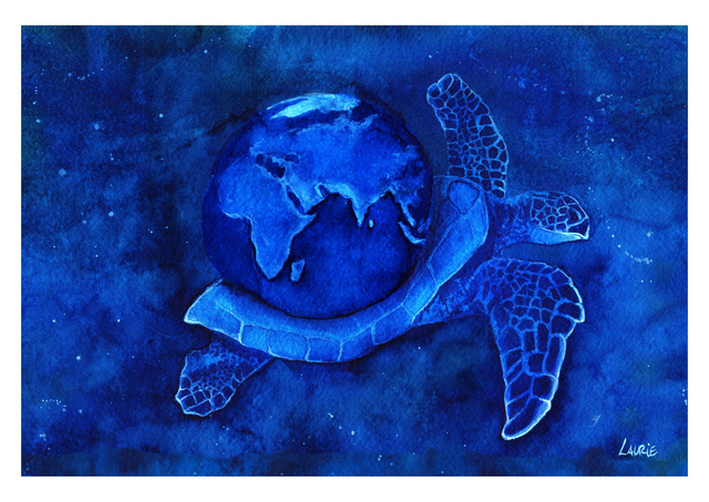 Fine art print "Turtle"