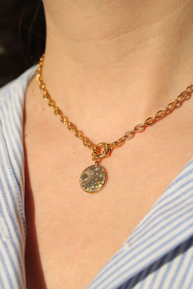 Collier Univers - ras de cou 