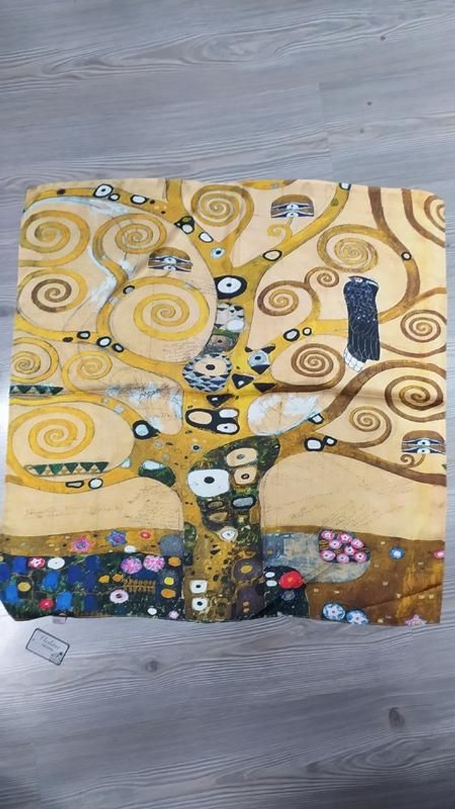 Foulard quadrato Albero della vita di Klimt