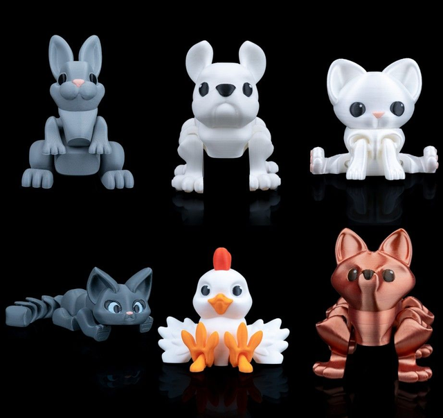 Animaux flexibles : Les petits rigolos