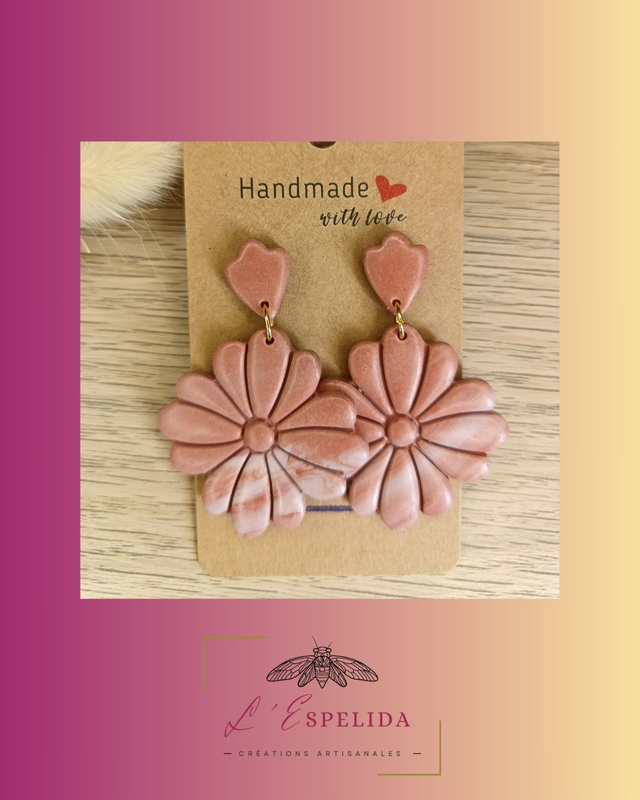 Big Flowers Rose sable 