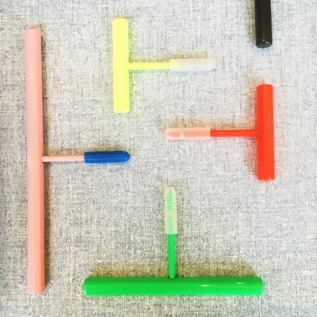 LINE HOOK SMALL NEON RED