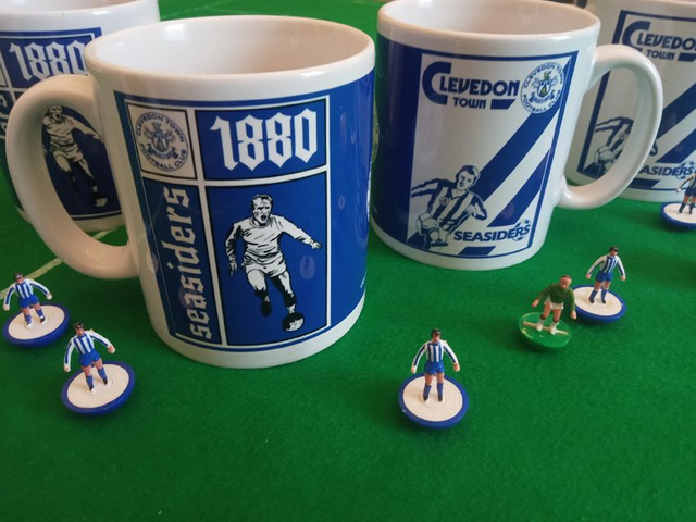 Clevedon Town Boxed Presentation Mugs