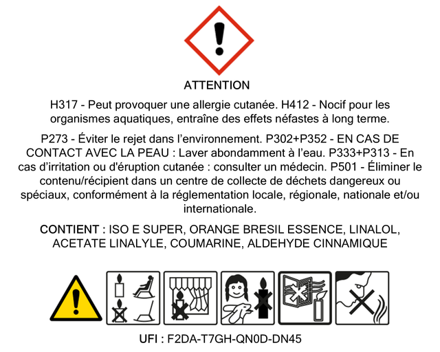 Bougie 140g - THE et PAIN D'EPICE