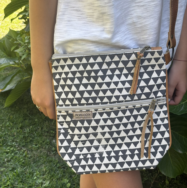 Pouch Bag Diamond Black/Natural