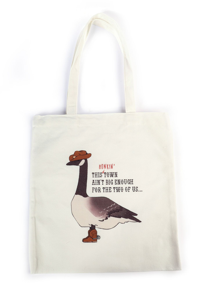 HONKIN' TOWN tote bag