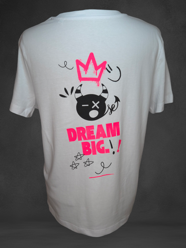 Dream Big Homme Rose fluo