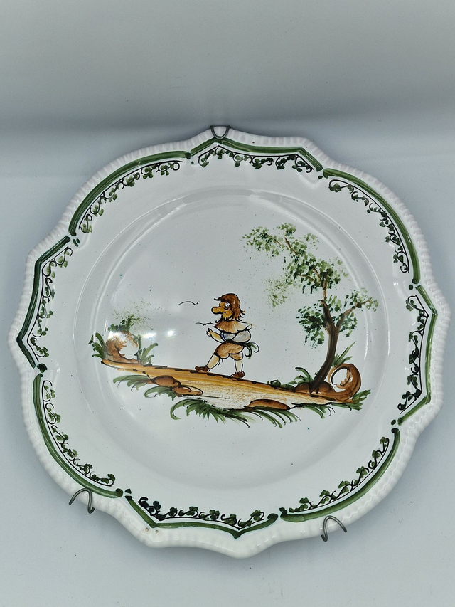 Assiette décorative