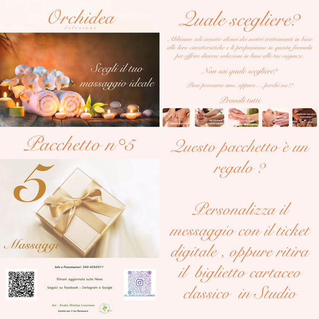 Pacchetto 5 Orchidea