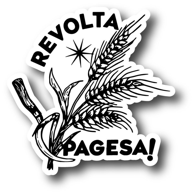 Adhesius Revolta Pagesa - Fons Blanc