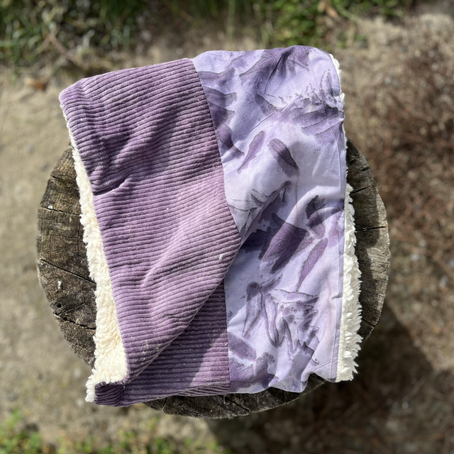 Collection Sumac - Tour de cou mauve