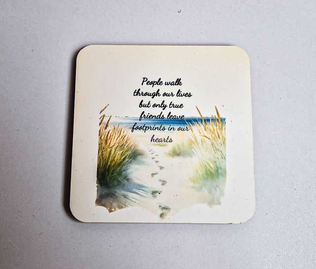 Footprints Coaster