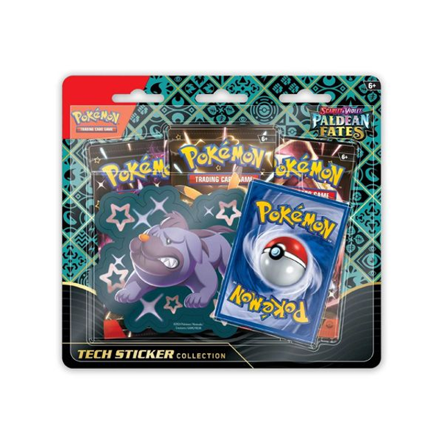 Pokemon TCG: Paldean Fates Tech Sticker Collection