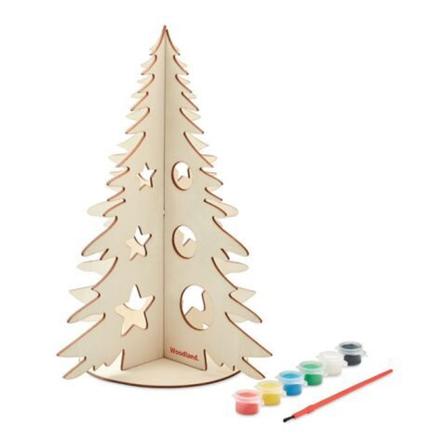 DIY wooden Christmas tree
