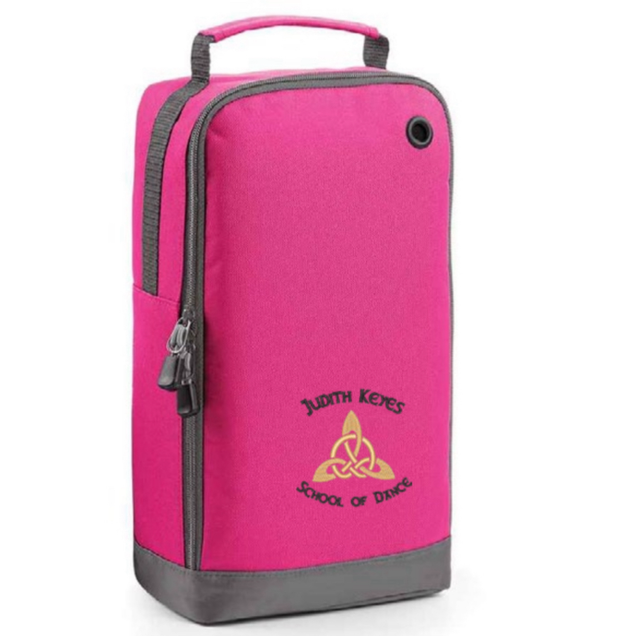 Personalised Irish Dancing Shoe Bag in Pink