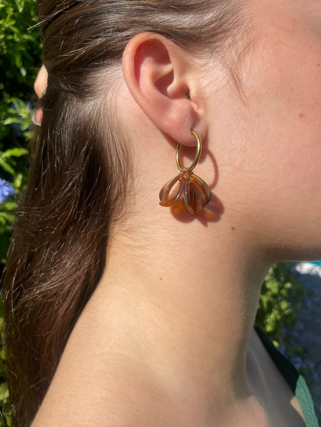 boucle d'oreille Flore