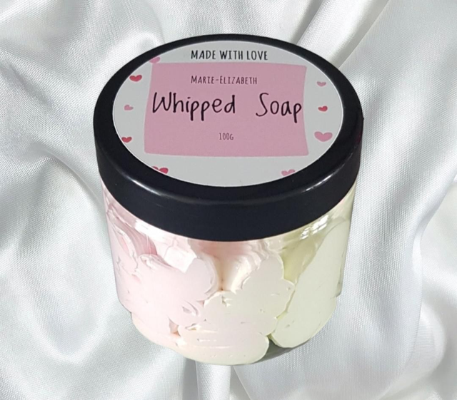 Sparkling Raspberry Whipped Soap