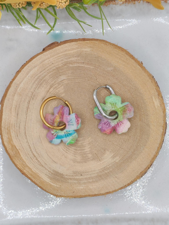 Fleur Mohana mélange de couleur