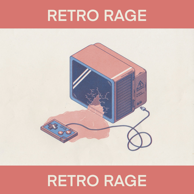 RETRO RAGE - Risograph Print