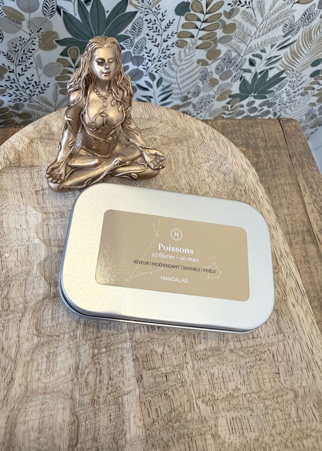 Box Astro Poissons - Aigue marine, Améthyste, Sodalite