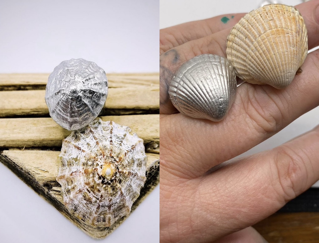 Shell jewellery using your own beach finds