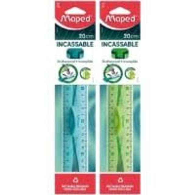 Regle 15 cm incassable MAPED 3154142440600