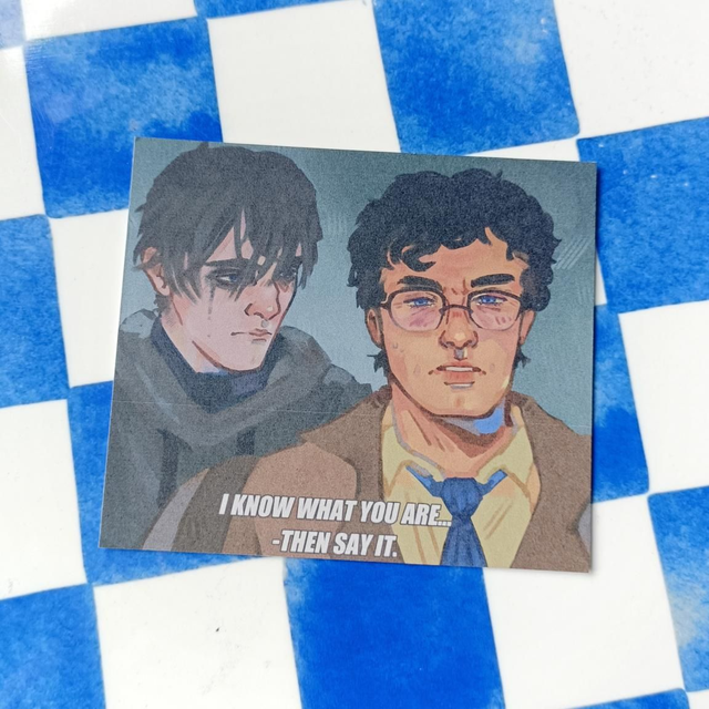 i know what you are - A7 mini print