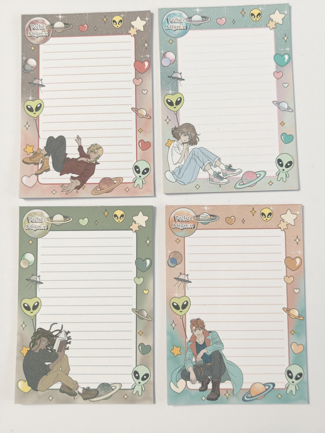 Mini bloc-notes – Collection Love Space ✨