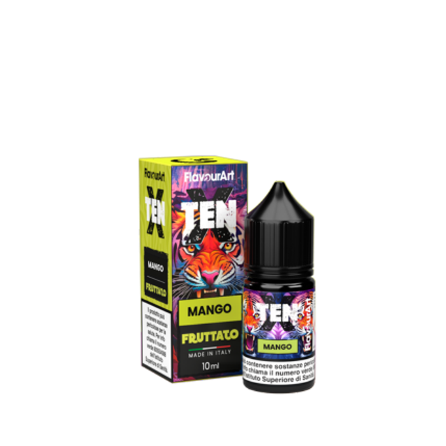 FLAVOURART Ten X Mango MINI SHOT 10/30 10ml EAN8058611847448
