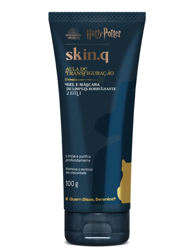 Quem Disse Berenice?+Harry Potter Gel de Limpeza Facial Aula de Transfigurção 2 em 1. 100g-3.4 oz.net wt.