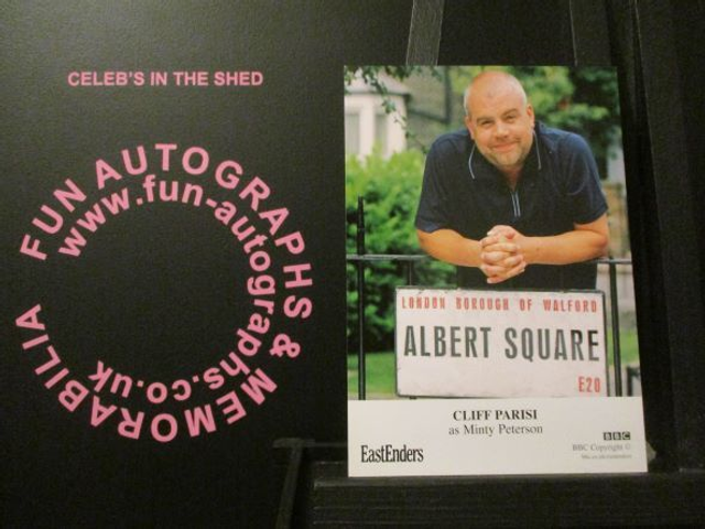 Cliff Parisi (Minty Peterson) Original EastEnders Cast Card
