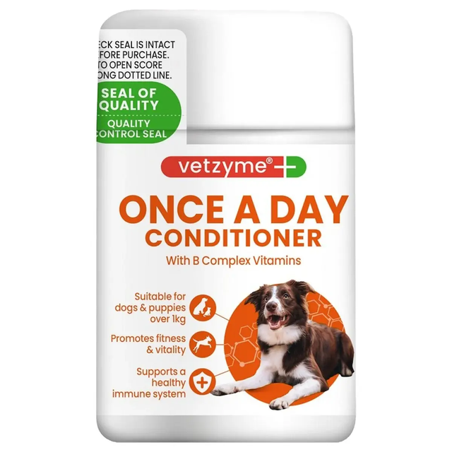 Vetzyme Papildas šunims Kartą Per Dieną (30tabl.)