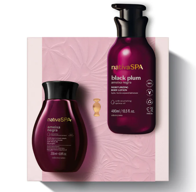 Coffret Presente Nativa SPA Ameixa Negra