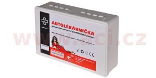 autolékárnička - plastová (výbava dle vyhlášky č. 182/2011 Sb) ACI 9900985