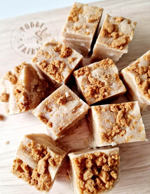 Vegan Biscoff Fudge