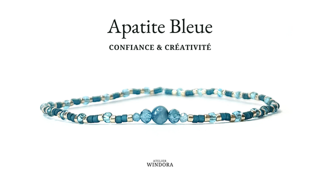 Bracelet | Apatite Bleue - Trio (A)