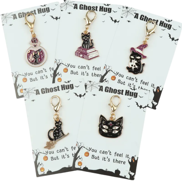 Magical Black Cat Charm