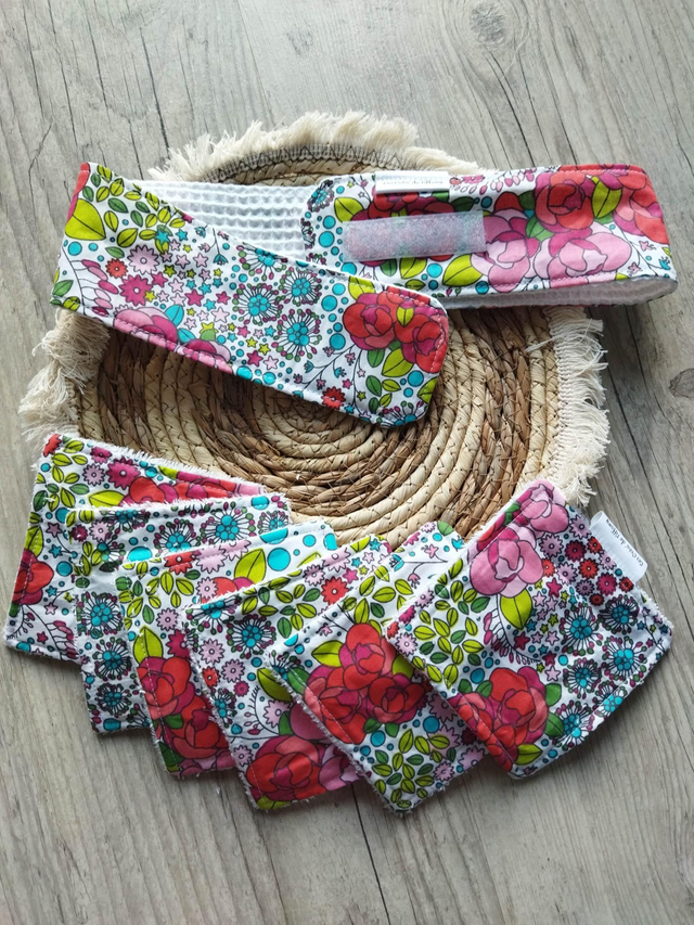 Lot De 6 Lingettes Et Son Bandeau De Soin