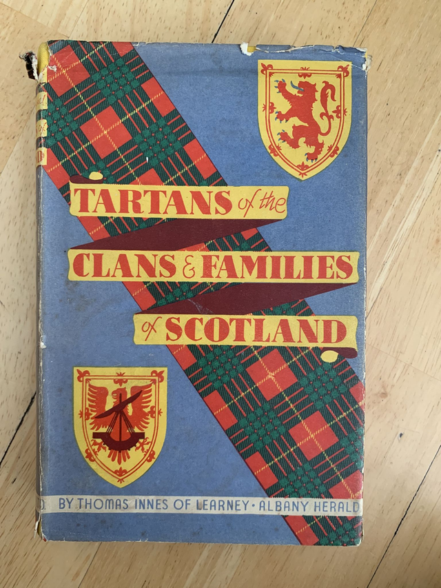 The Tartans of the Clans and Families of Scotland Hardcover 1958