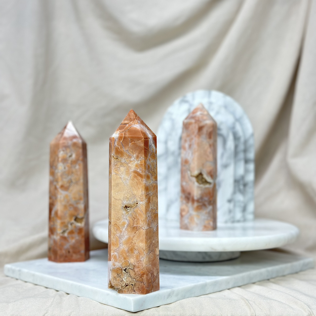 Pink Agate Tower A