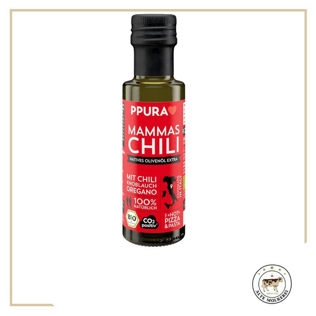 PPura Olivenöl Mammas Chili 100ml