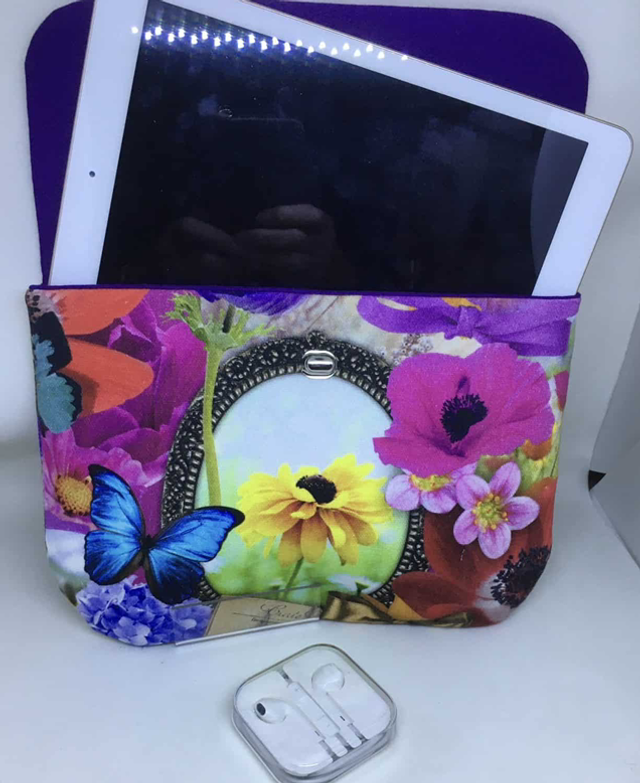 Boho clutch/ipad case