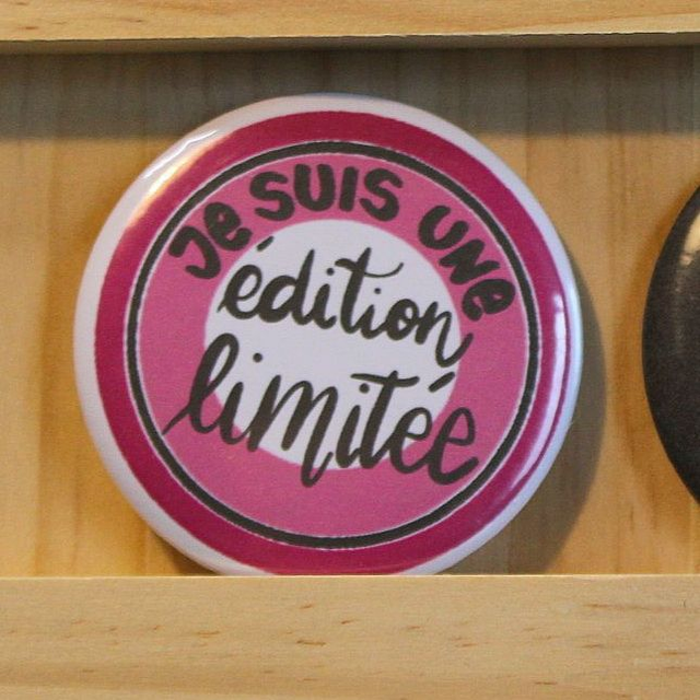Je suis une édition limitée