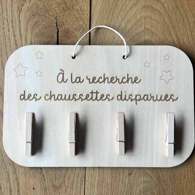 Accroche chaussettes 