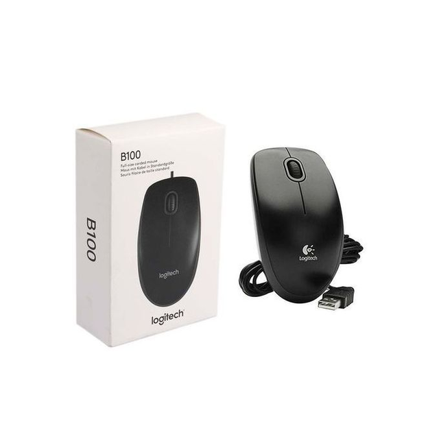 Souris filaire Logitech B100